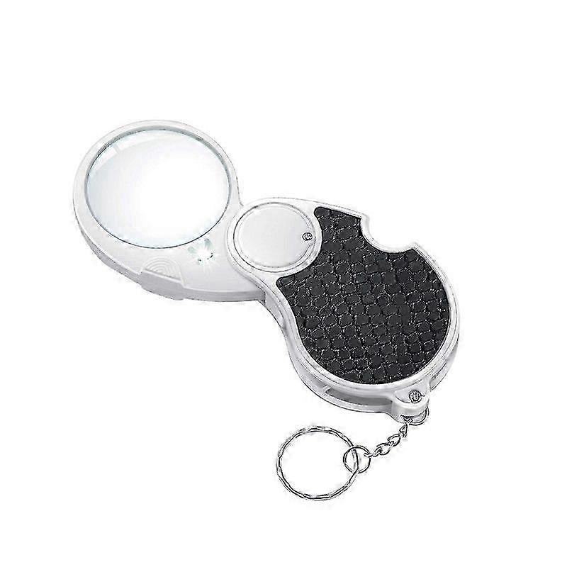 5X LED Auto-On Folding Magnifier