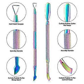 Nail Care Set-3 in 1 Nail Set-Cuticle Nippers, Cuticle Cutter and Cuticle Scraper