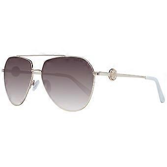 Guess Gold Metal Sunglasses