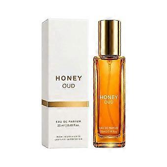 Honey Ebony Agarwood Perfume, Warm Deep Rich Scent, Long Lasting, Portable Fine Spray, Unisex, For Daily Commute, Travel, Dates, Autumn Winter