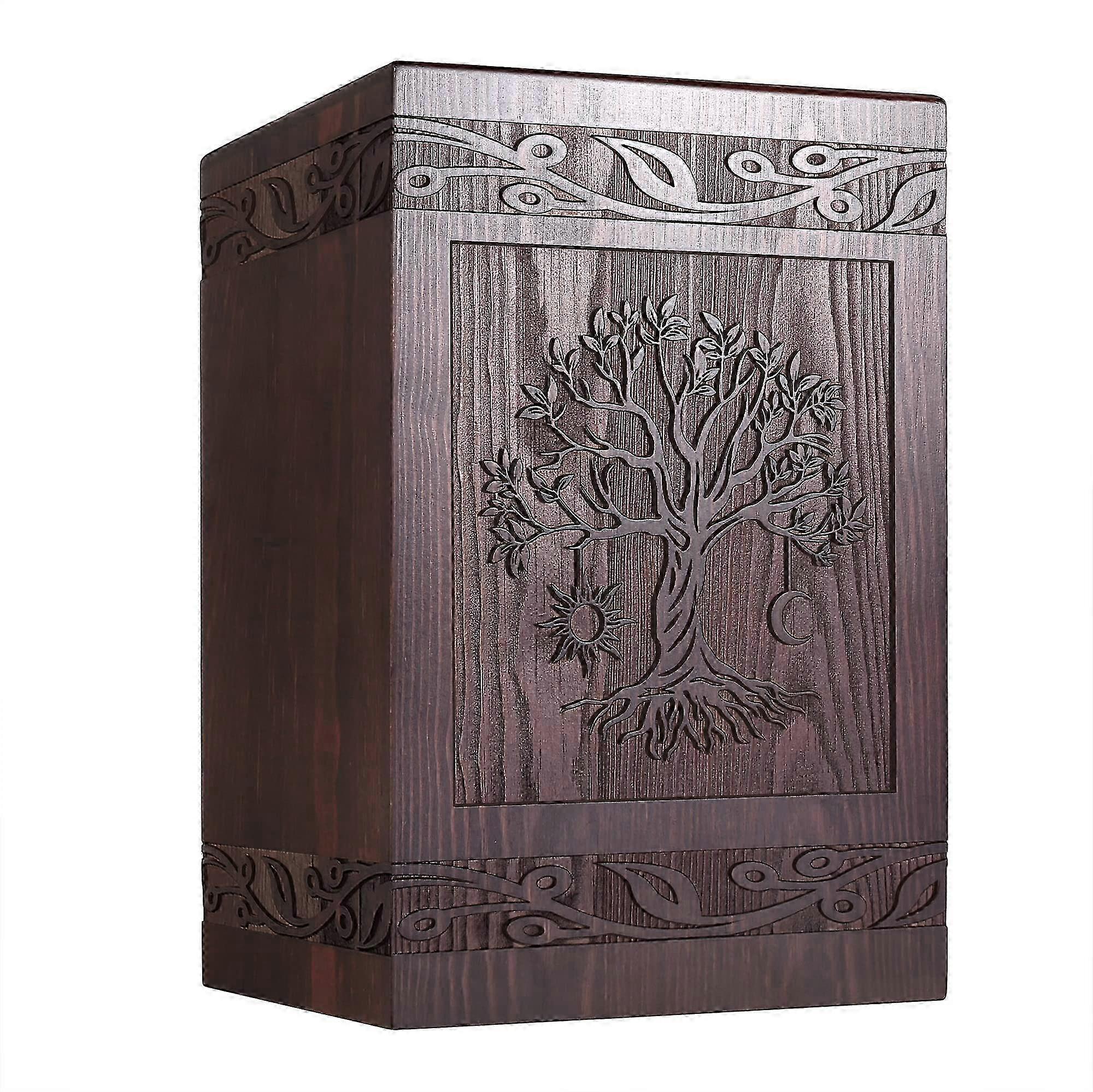Solid Pine Tree Of Life Urn