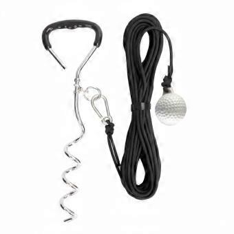 Golf Swing Rope Portable Tethered Golf Ball Practice Aid Compact Design Sports