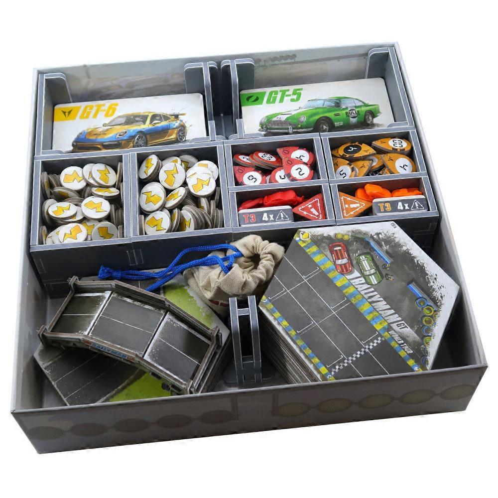 RALLYMAN GT Folded Space Game Superior Quality Insert for Efficient Storage