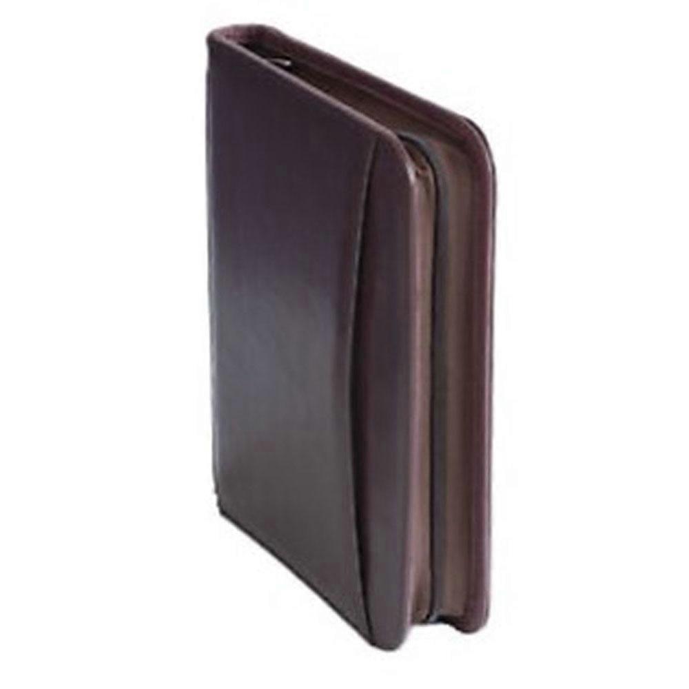 BROWN Leuchtturm Premium Kalite Kurt Telli Dosya Portföyü Optima Formatı
