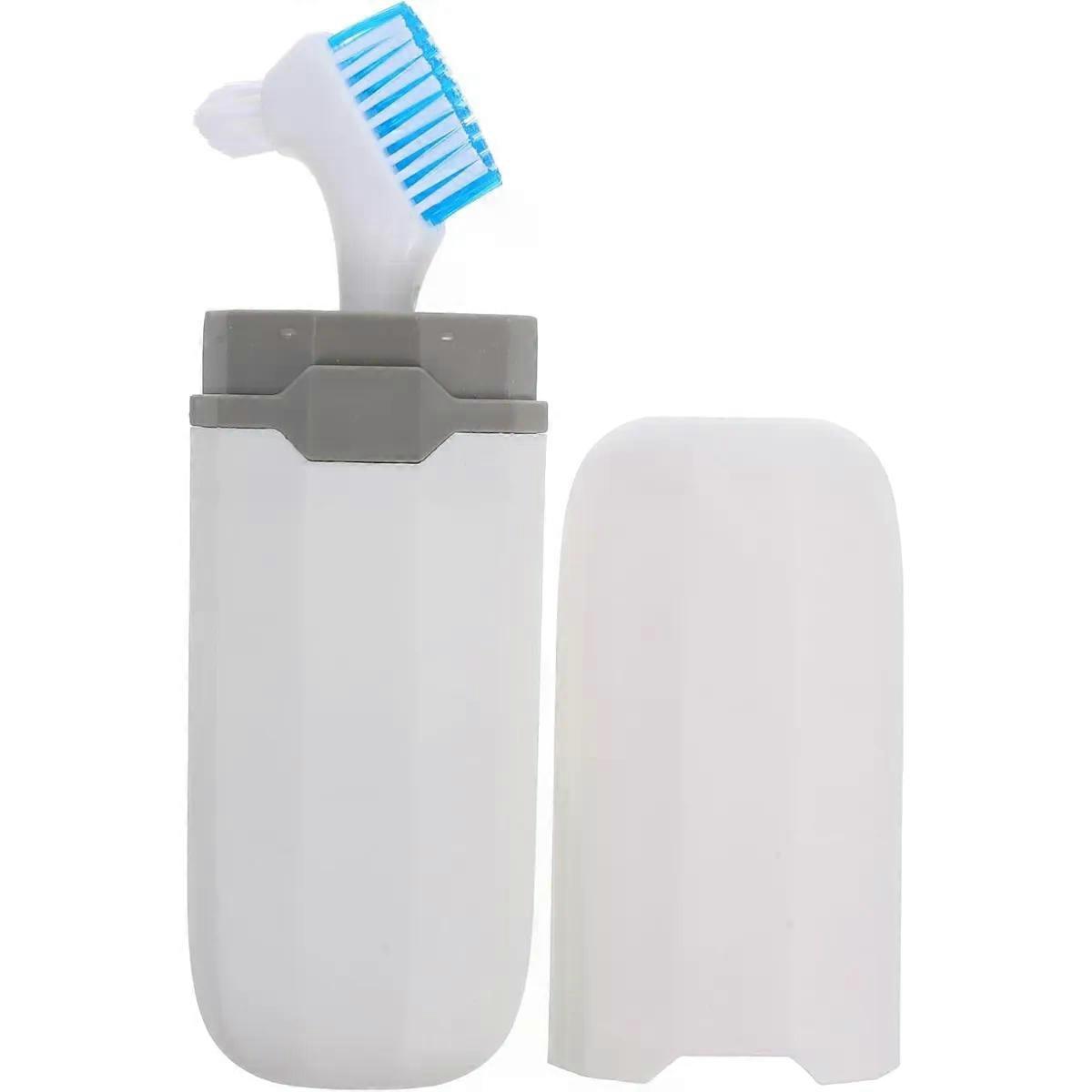 Toothbrush Holder Case Pp Blue with Storage Box
