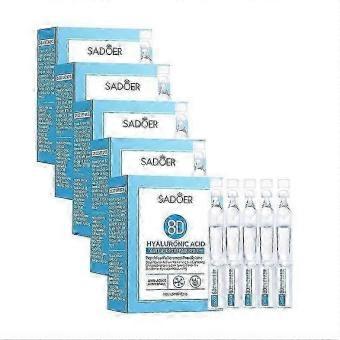 5boxes Hyaluronic Acid Microneedling Serum For Face, Hyaluronic Acid Anti-aging Repair Serum (1.5ml*15pcs/box).B3