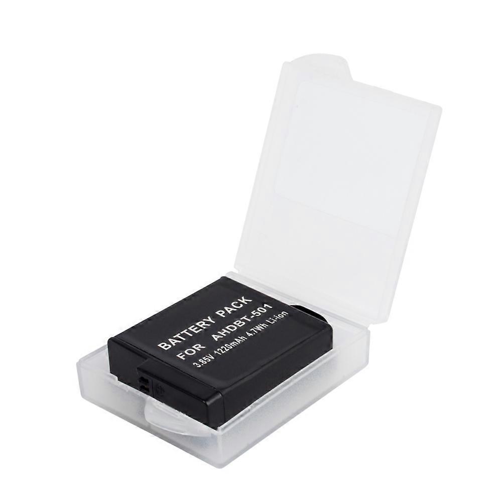 White Battery Storage Case 5Pack