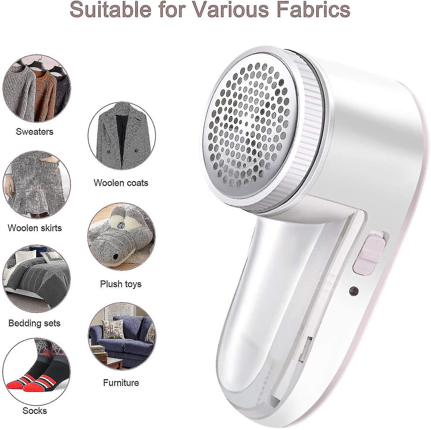 Fabric Shaver Defuzzer, Rechargeable Lint Remover, Electric Sweater Shaver