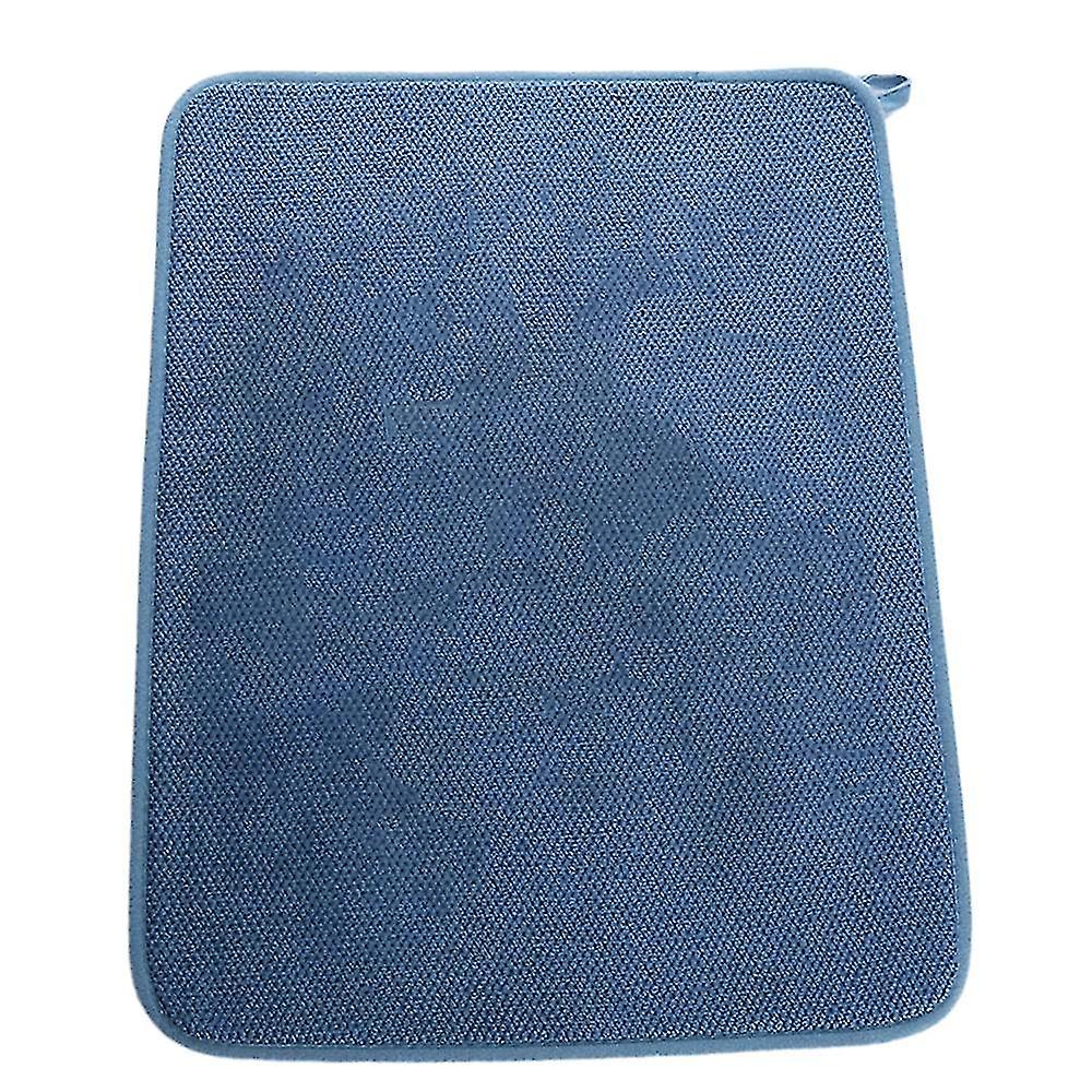 Dish Mat Microfiber Dish Drying Mat,super Absorbent,microfiber Dish