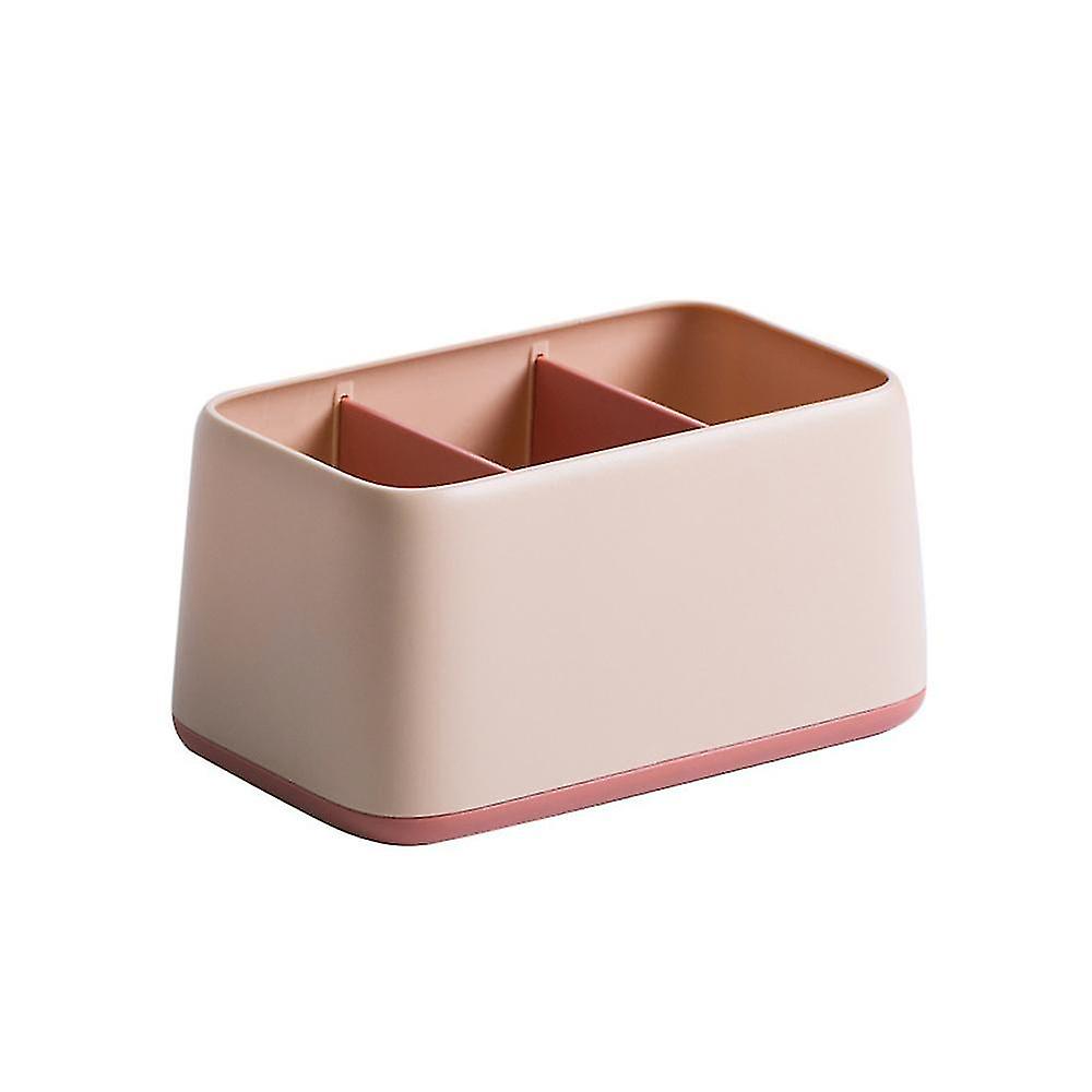 Ass Storage Box, Suitable For Remote Control Stationery 3 Block Color Storage Box
