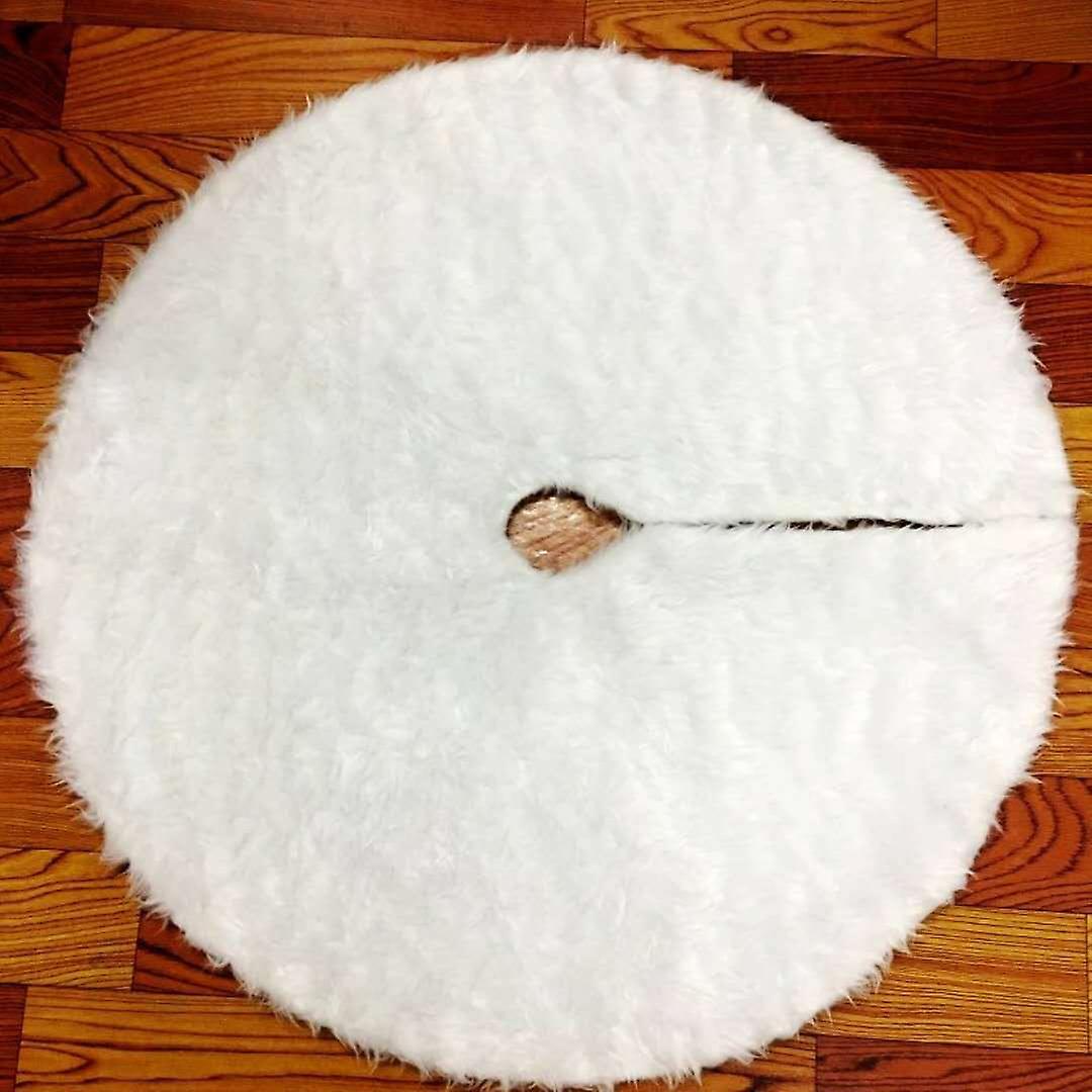 Plain White Christmas Tree Dress