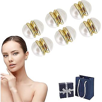 Elegancia Linfividad Magneterapia Oro de Ónix Blanco Kyana Linfa-circurl Ornamento Magnético de la Oreja Drenaje Linfático Ornamento Terapéutico del Oído Magnético (6