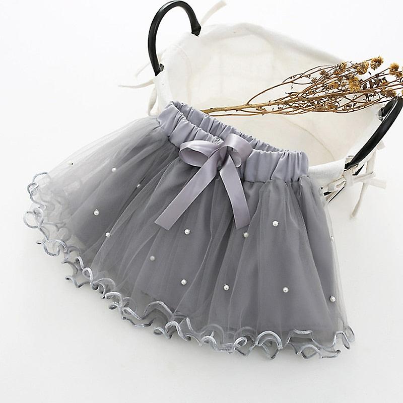 2021 Baby Girls Tutu Skirts Pearl Short Cake Toddler Girl Skirt