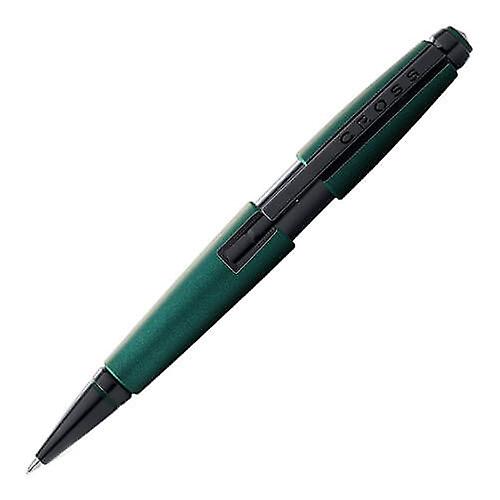 Cross Edge Rollerball Pen with Black PVD Innovative Capless Slide Snap Mechanism