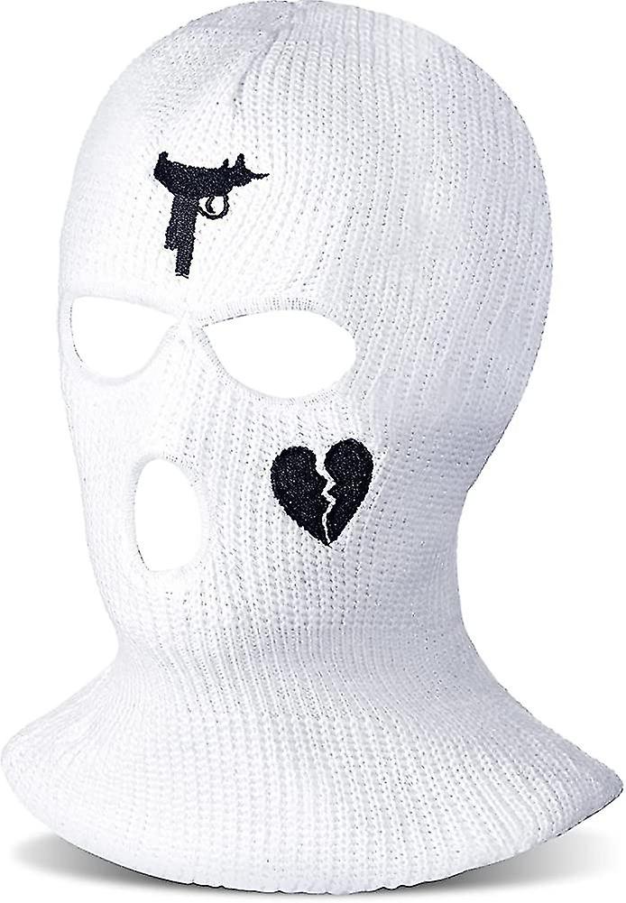 Knitted Full Ski Mask Windproof 3 Holes Balaclava