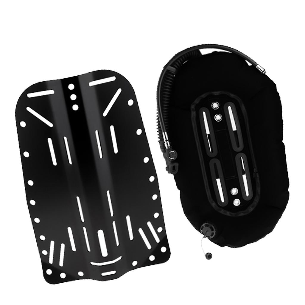 30lbs Tüplü Dalış Donut Kanat Şnorkel Dalış Arka Plakası ile Tek Tank