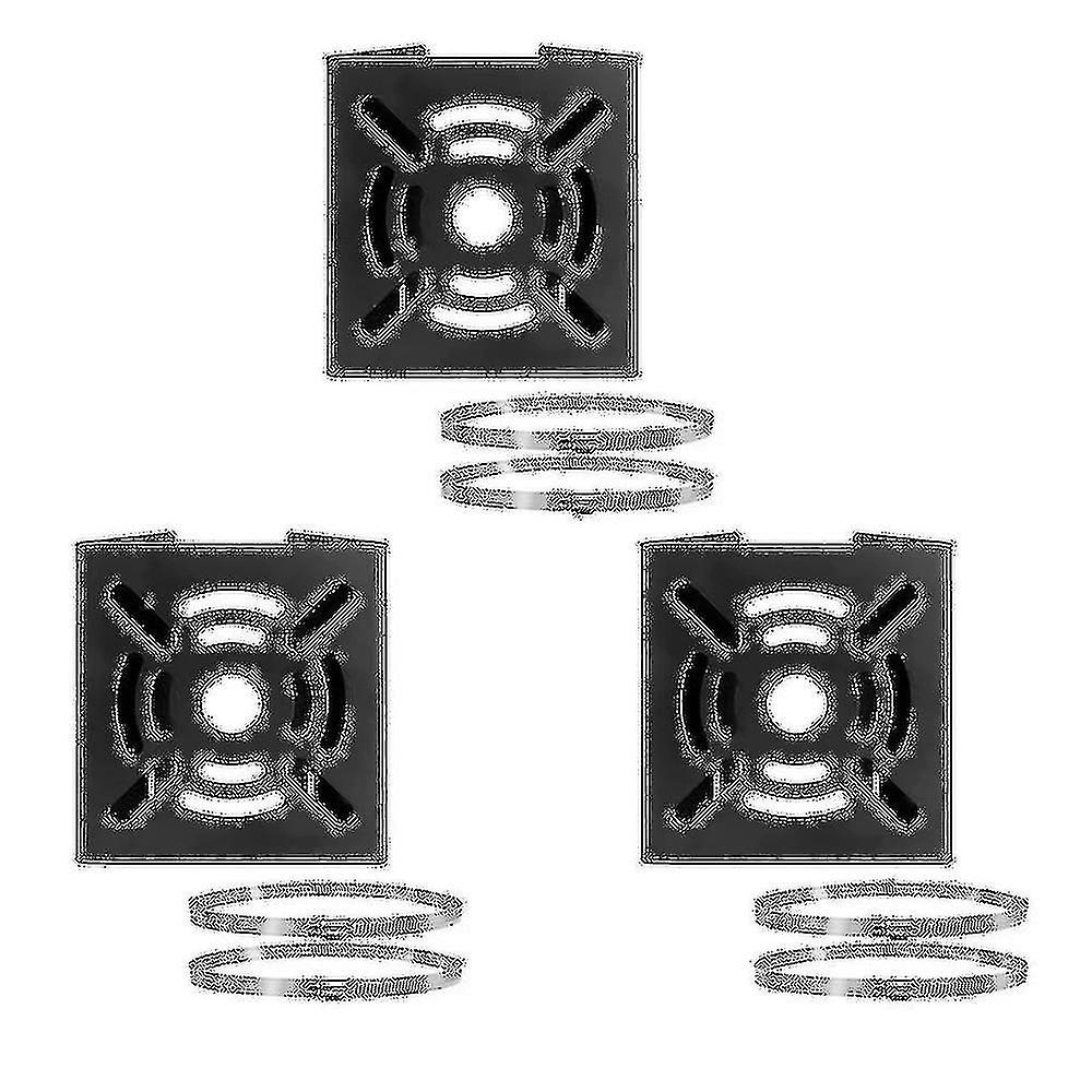 3x Universal Vertical Pole Mount Camera Bracket Wall Mounting Bracket For Cctv Security Camera Ptz