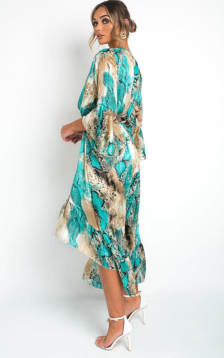 anya printed floaty maxi dress