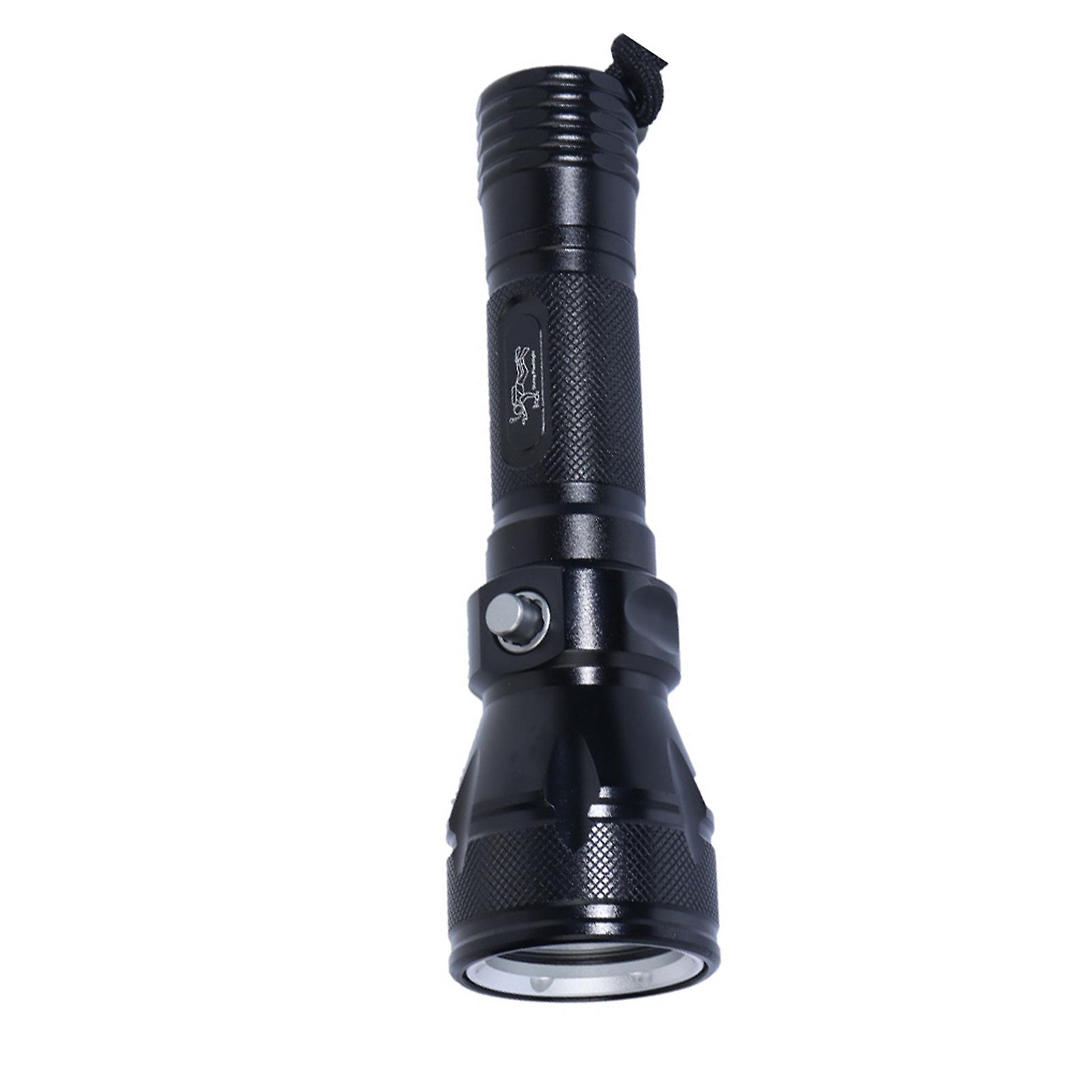 Led Scuba Diving Flashlight Magnetic Switch Lumen Handheld Light Diving Emergency Accessories