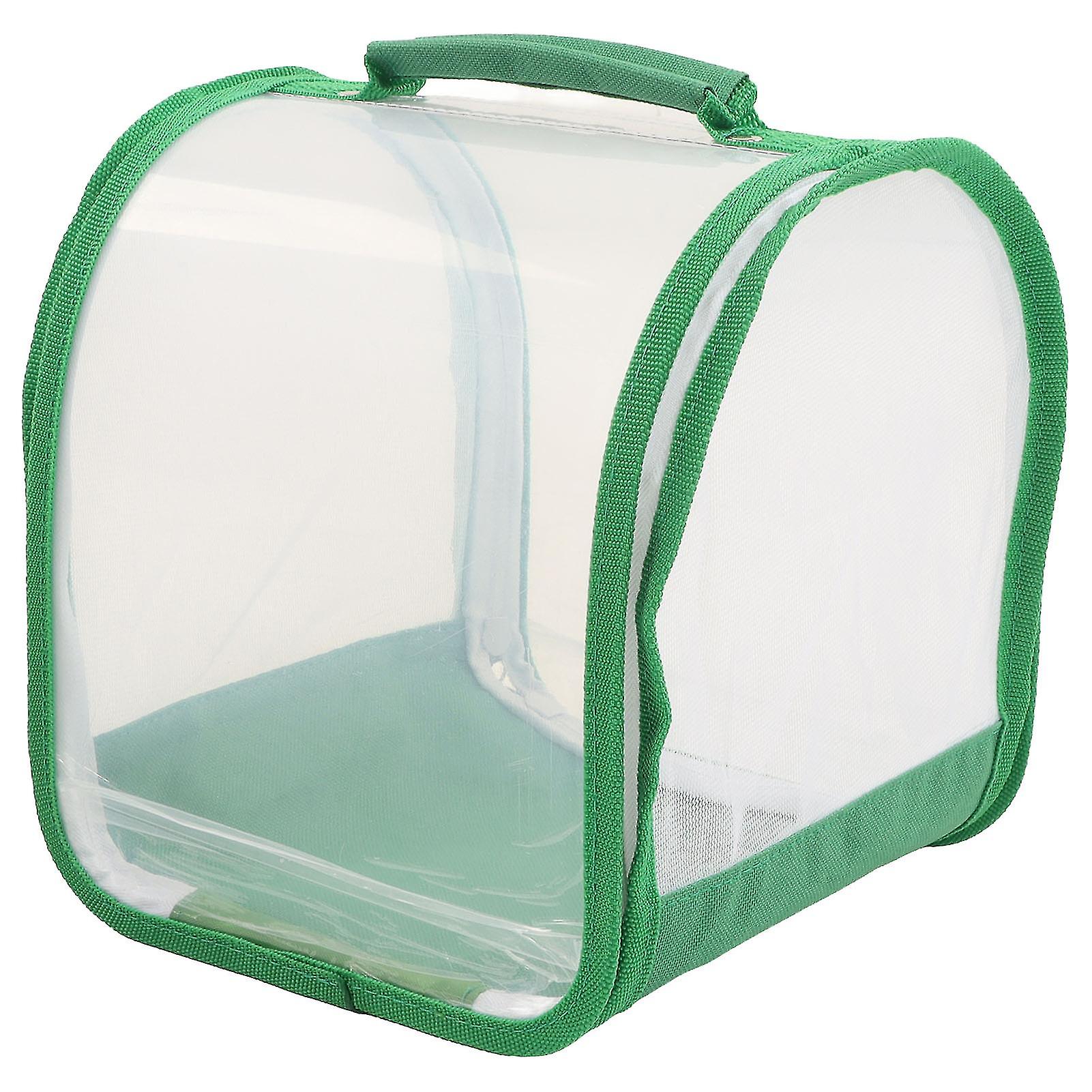 Insect Habitat Cage 360 Degree Full Transparent Portable Folding Portable Folding Insect Cage for Observation