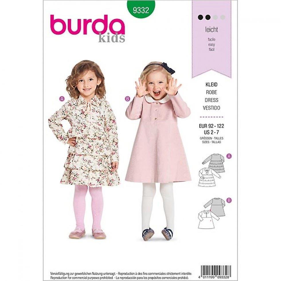Burda Paper Sewing Pattern 9332