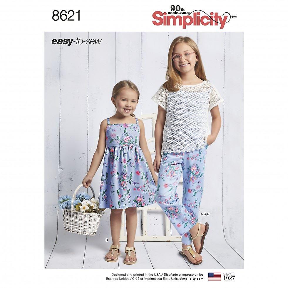 Simplicity Paper Sewing Pattern 8621