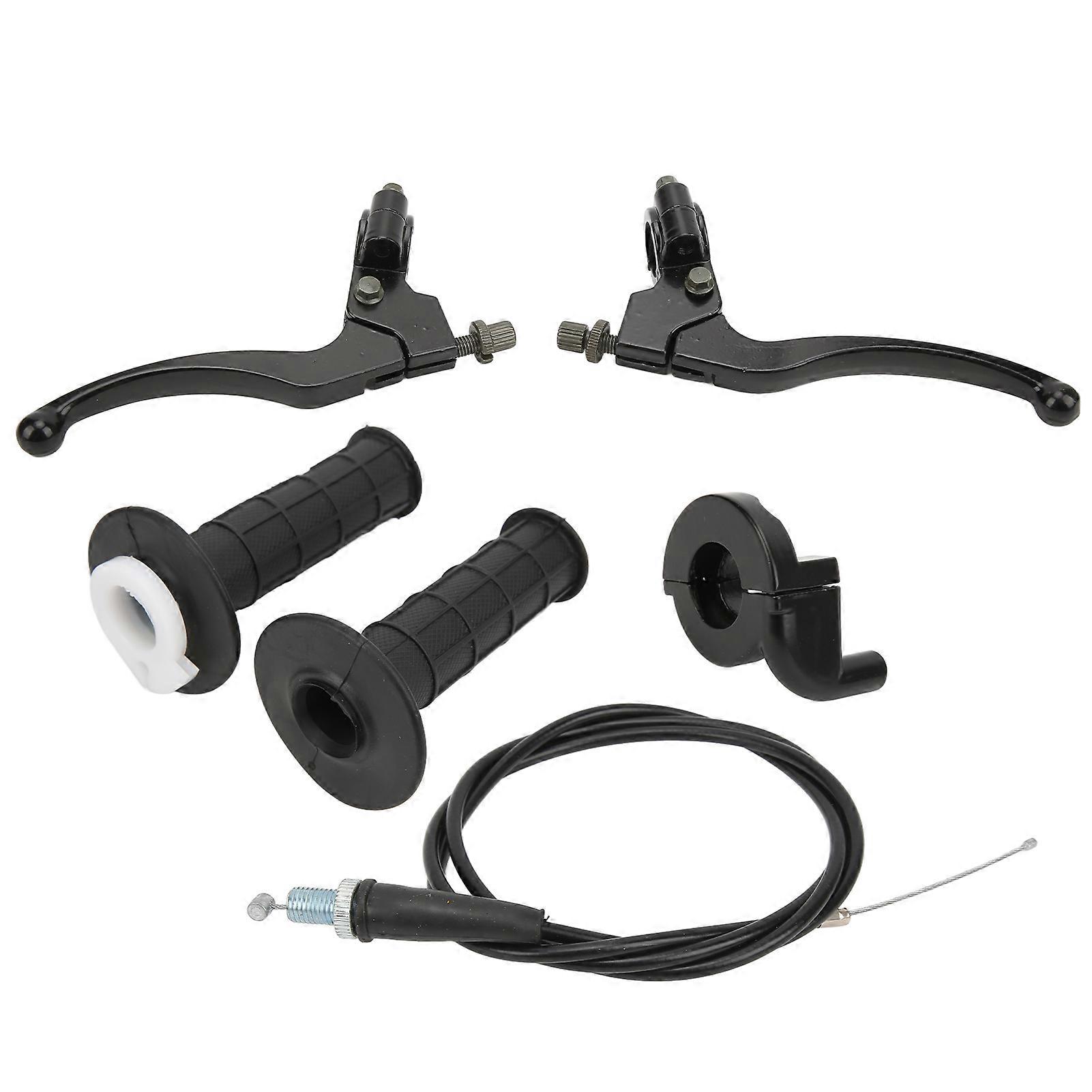 Throttle cable assembly for CRF80 XR100, 7/8in motorcycle lever