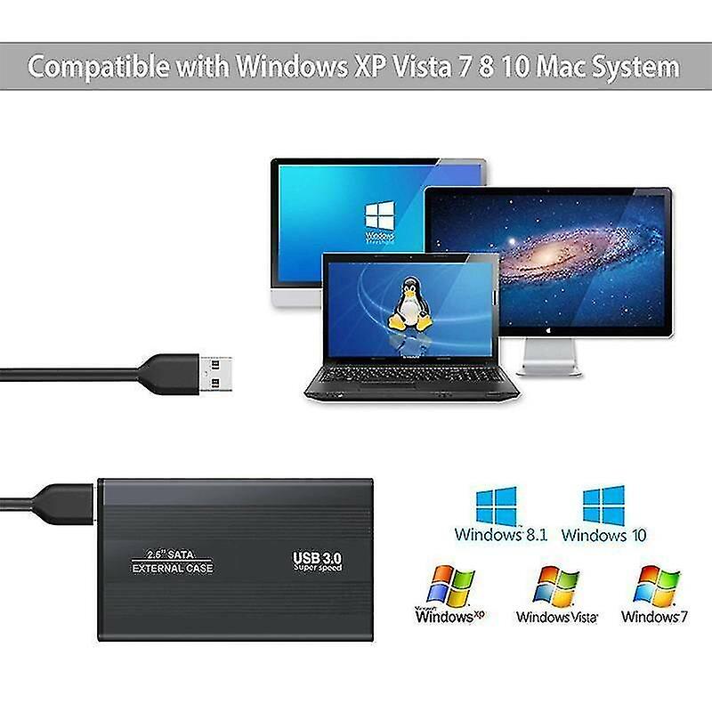 Hard Drive Enclosures Mounts Usb 3.0 Sata Hard Drive Enclosure Hdd Notebook 2.5 Inch External Case Box