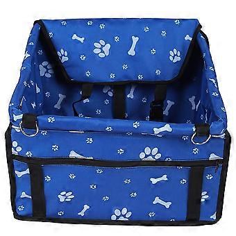 Oxford Doek Hond Kat Auto Voorstoel Antislip Mat Mand Huisdier Veiligheidsdrager (Blauw)