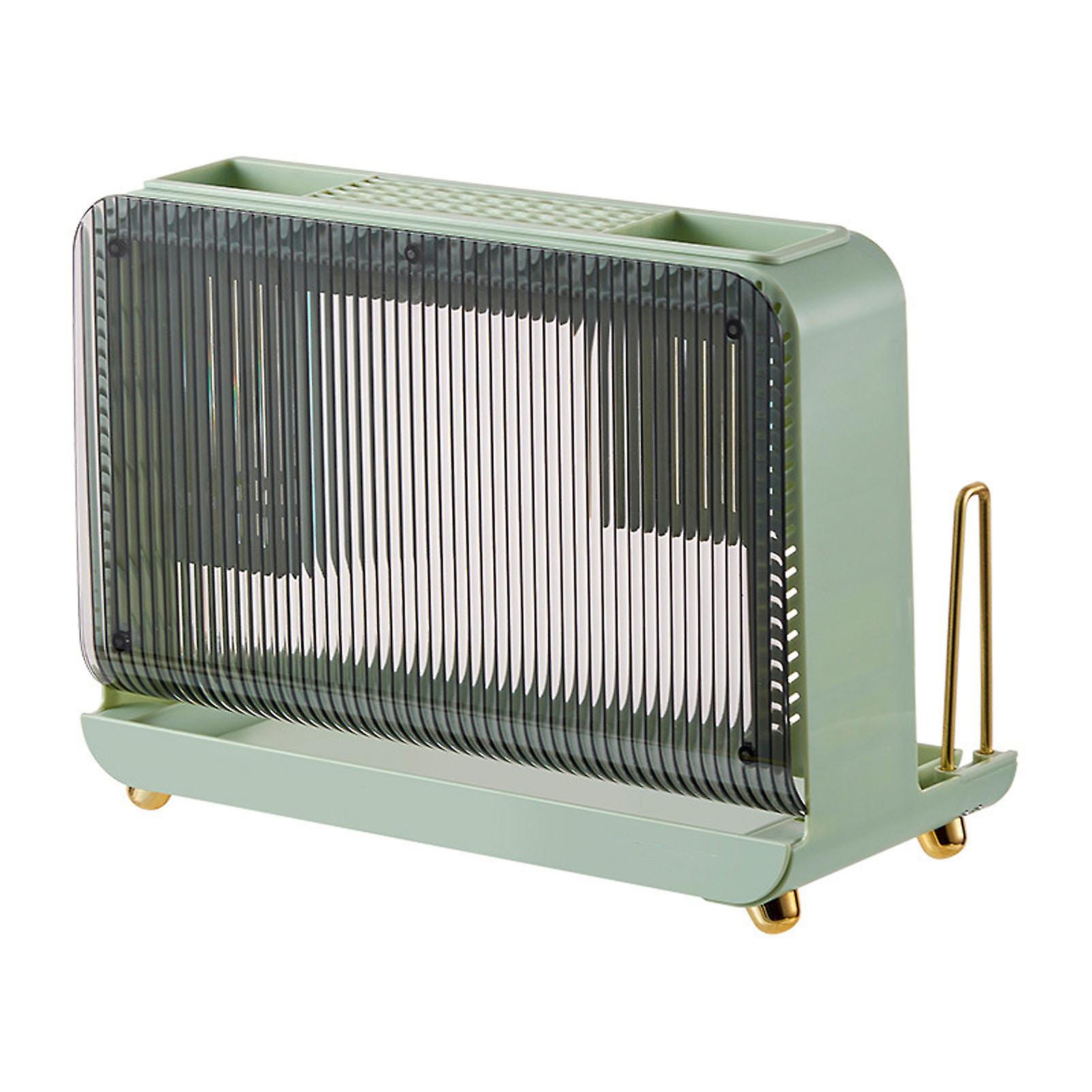 Küche Schneidebrett Rack Schneidebrett Schneidebrett Kunststoff Abfluss Lagerung Display Halter Organizer Hellgrün