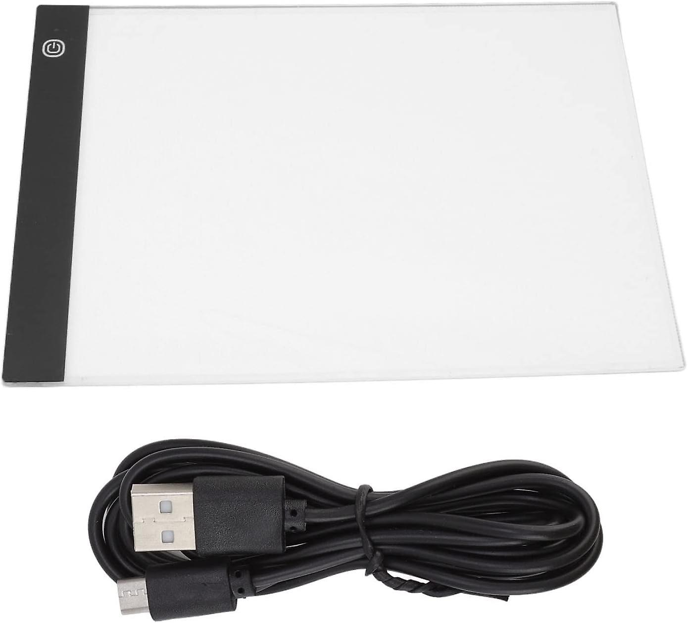 Portable A4 Tracing LED Board Light Box, Ultra Thin Infinitely Dimmable LED Copy Table, USB Power Ar