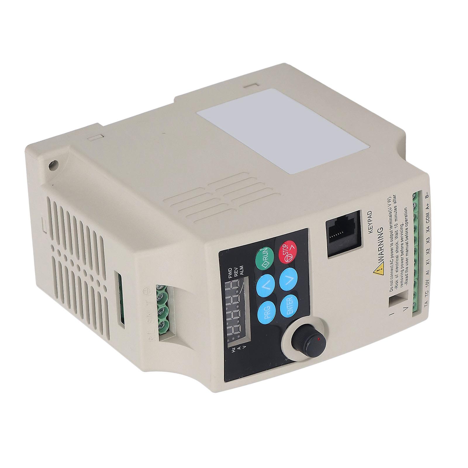 0.75KW Frequency Inverter 2PH 220V Input 3PH 0-220V Output LCD