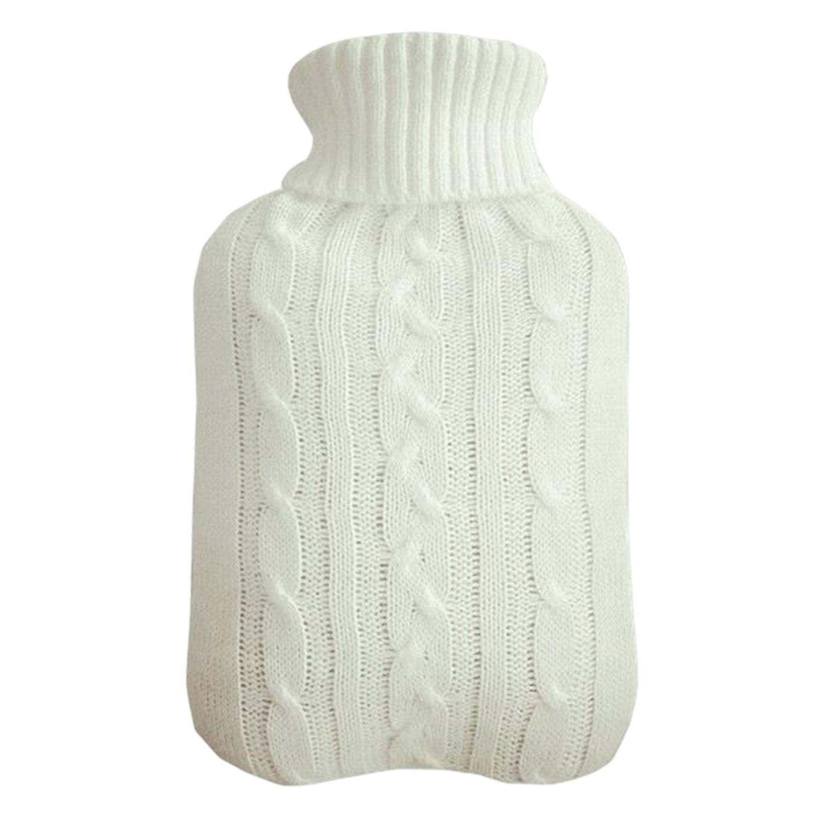 2L Hot Water Bottle Warmer Portable Mini Hand Warmer with Knitted Cover