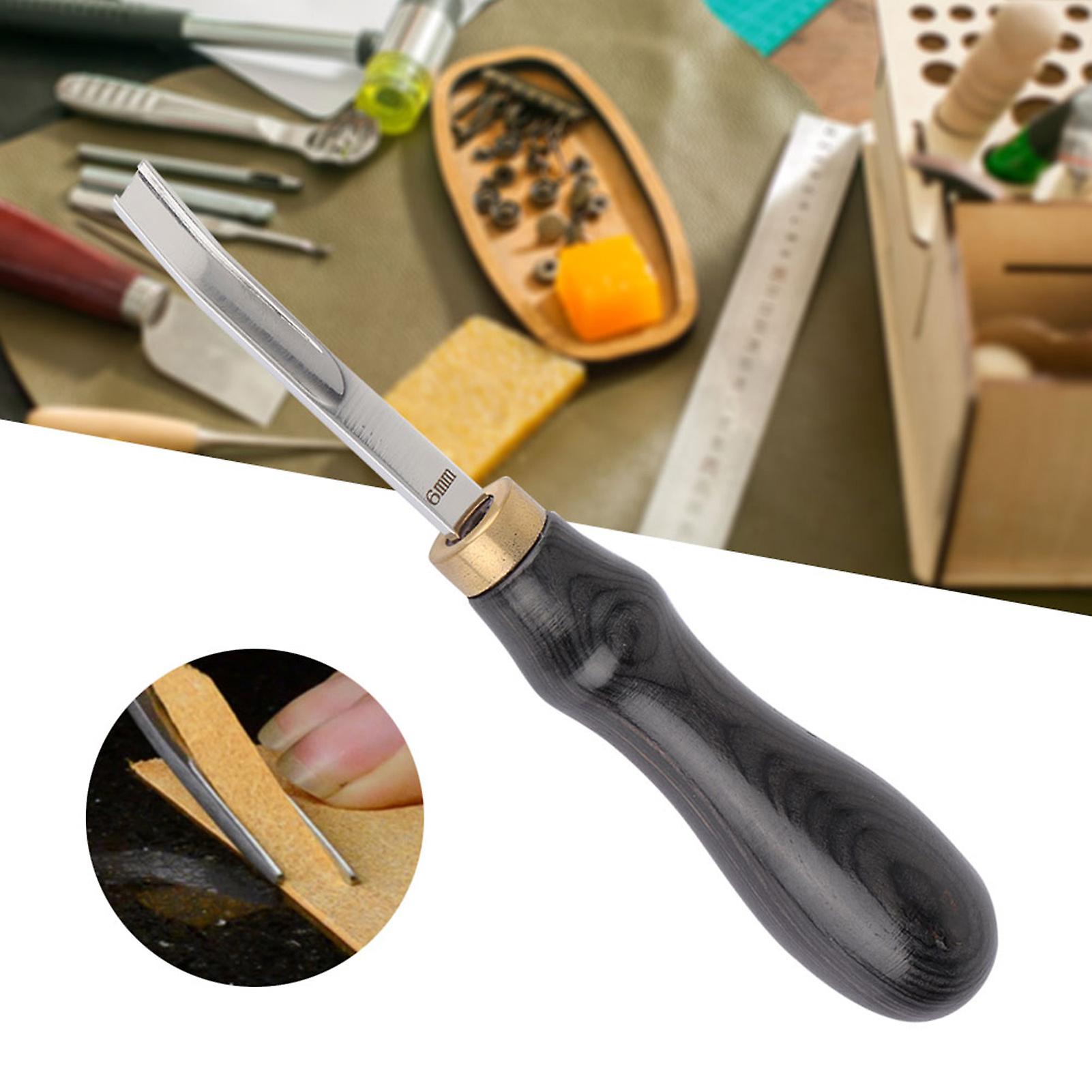 Leather Beveler, DIY Tool for Beveling Edges (6mm)