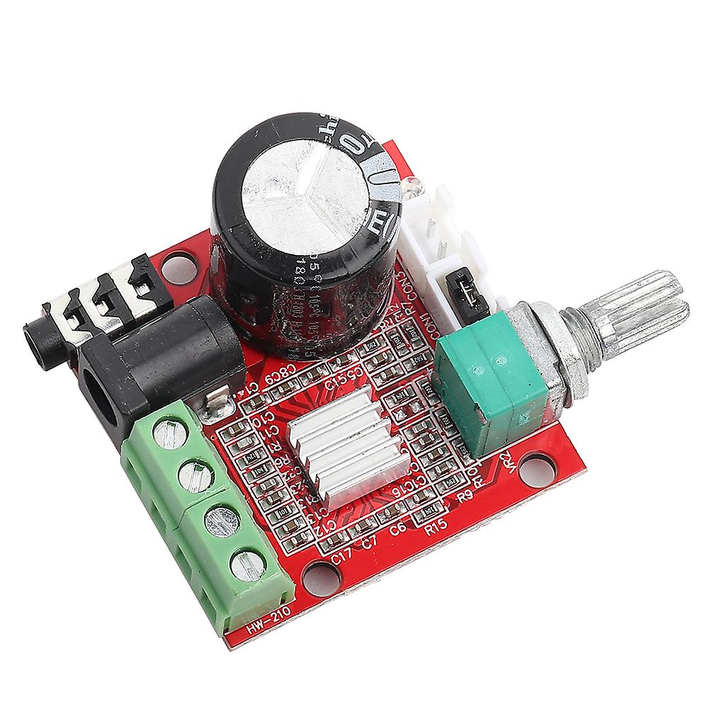 Amplifier Module, Input Interface 3.5mm Capacitor 2200UF Easy To Store Volume Adjustable Amplifier Module For Mini Speakers