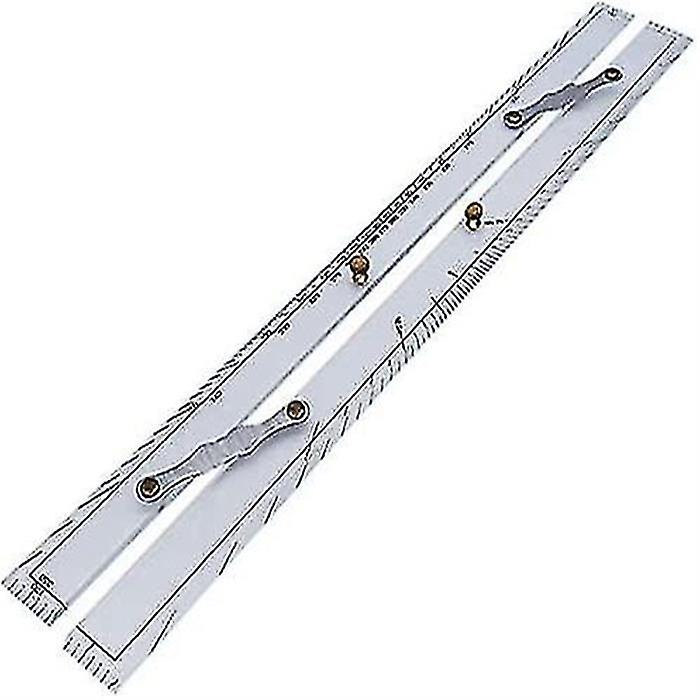 Marine Parallel Ruler - 450mm for Nautical Chart Mapping
