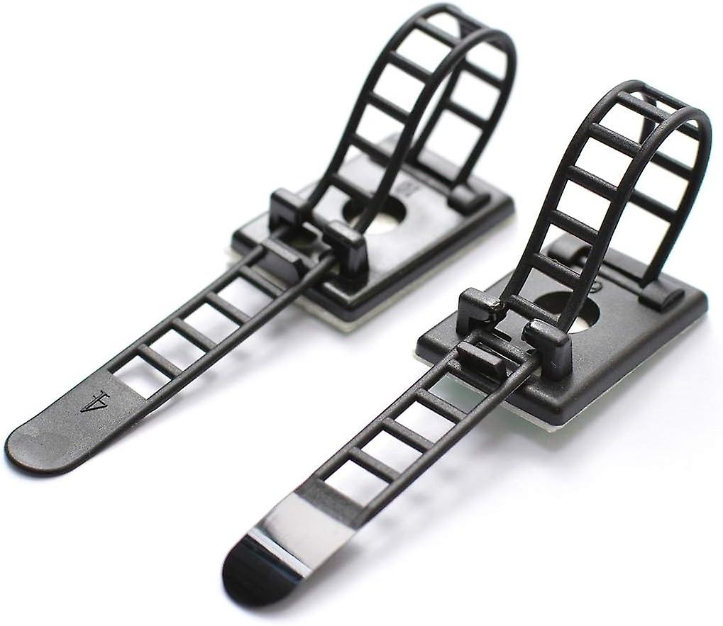 100 wire organizer adjustable cable tie fixed seat network cable routing artifact nail-free wall cli
