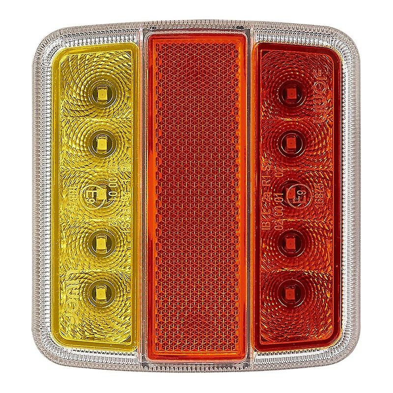 Rear Light 4 Functions 98x105mm 14LED PM