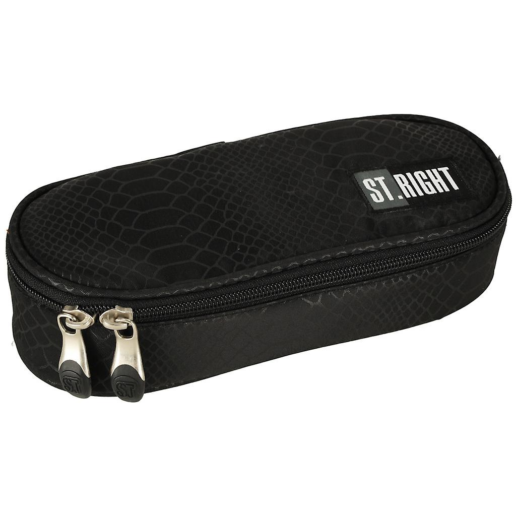 Padded Pencil Case Pouch with Flap Shiny Snake
