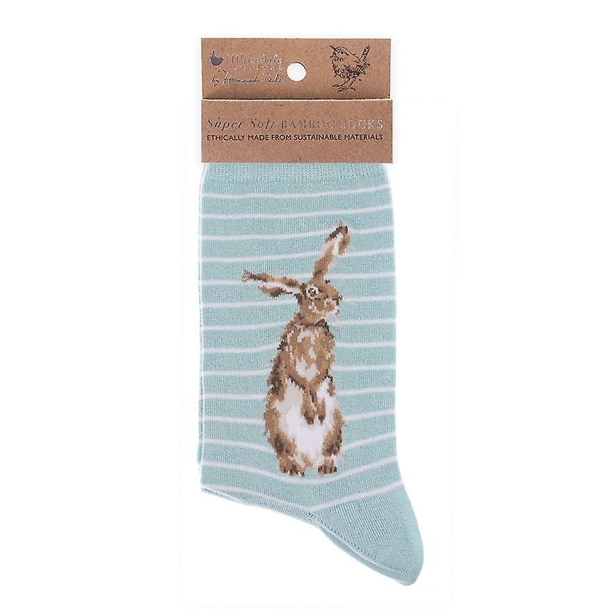 Wrendale Bamboo Socks -Hare