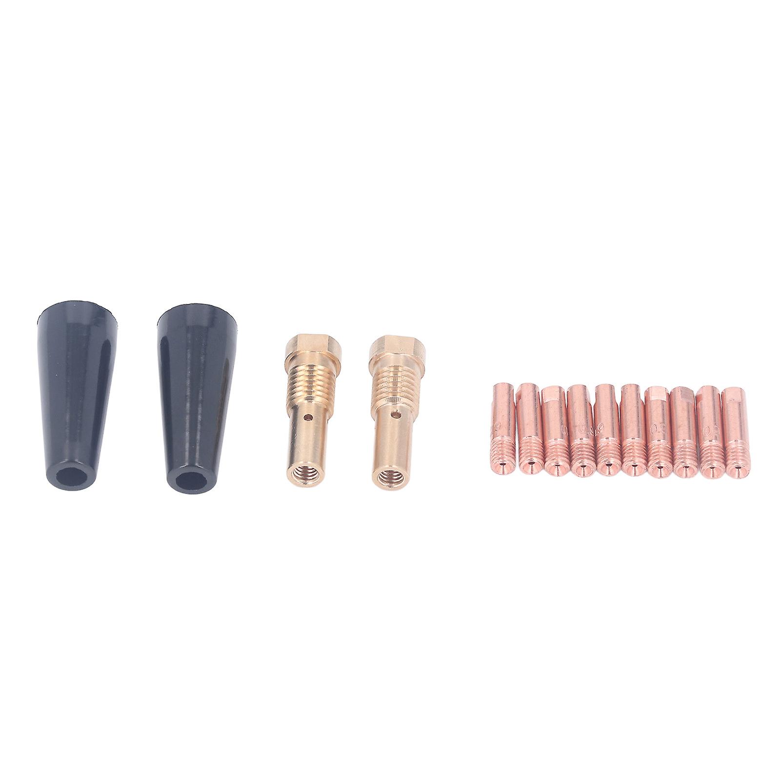 TIG Welding Gun Consumables Conductive Nozzles Contact Tips Connecting Rods Set for 14AK Plasma Cutting Torch