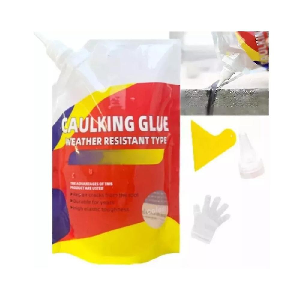 1-3X Slab Concrete Cracks Repair Sealant Waterproof Fast Curing Concrete Cracks Filler for Wood Brick