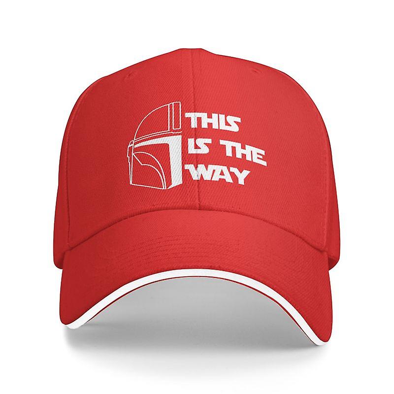 ファッションマンダロリアンテレビ番組映画野球帽女性男性通気性これはお父さんの帽子スポーツの方法です