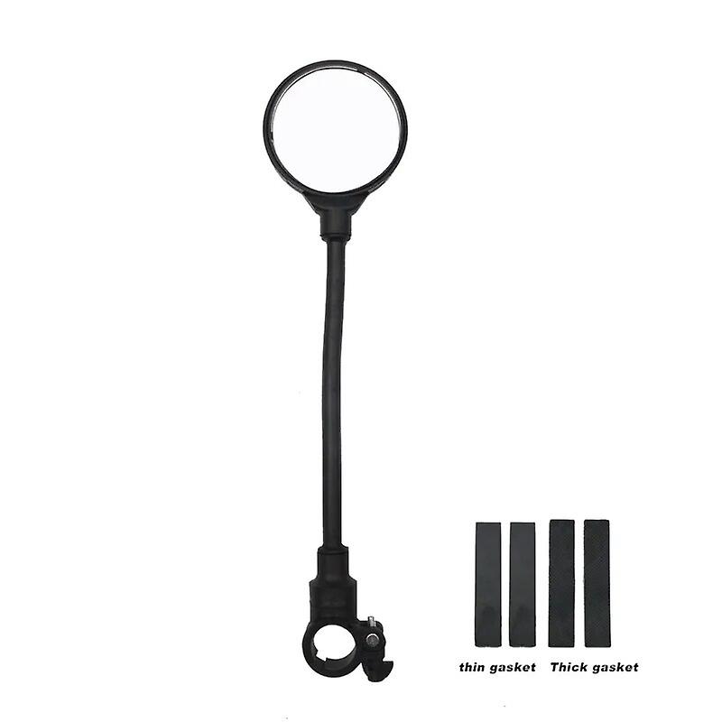 אופניים מראה אחורית אופנוע רכב צינור התאמת מראות אופני הרים זווית רחבה מראה אחורית אביזרי רכיבה
