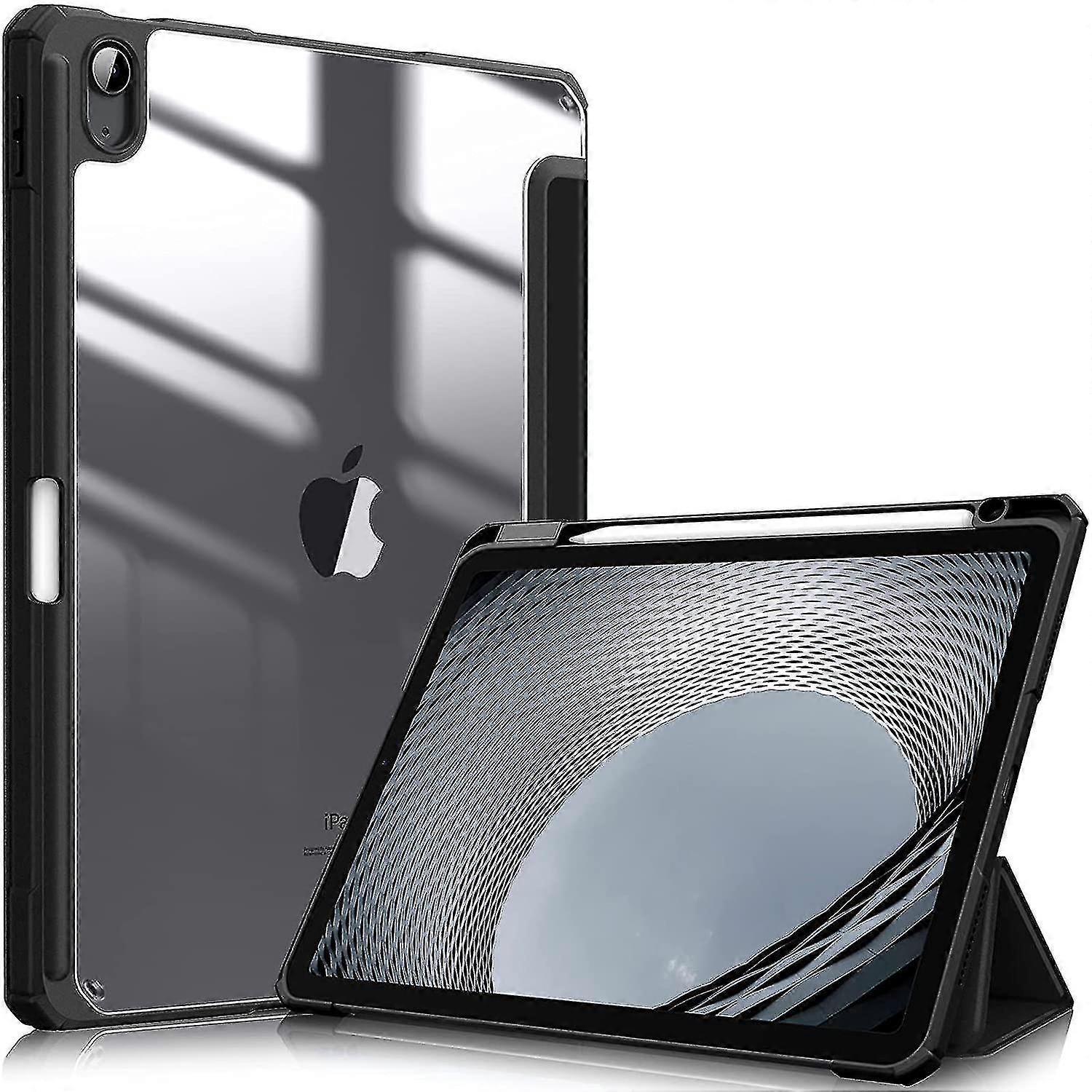 Ipad Air 5th Generation (2022) / Ipad Air 4th Generation (2020) 10.9 Inch -shockproof Cover With Clear Transparent Back Shell