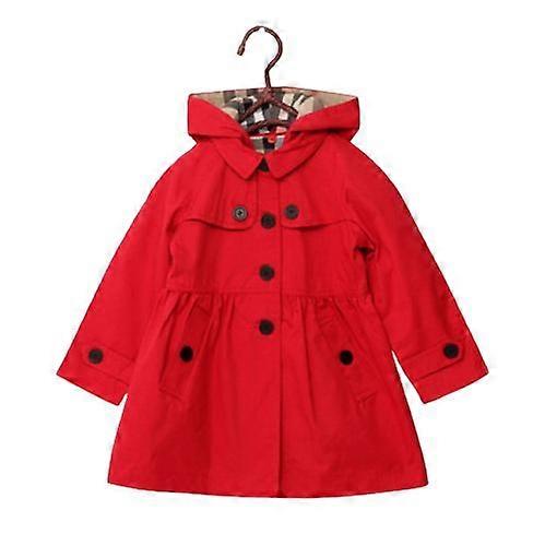 Hooded Windbreaker Blazer Jacket Coat Children