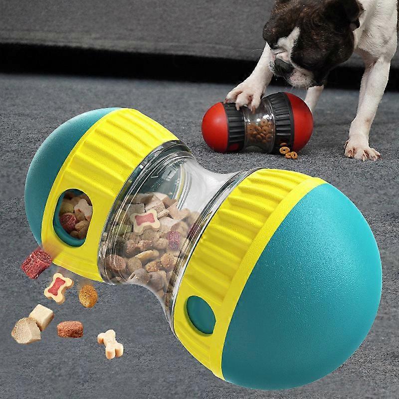 Dog Interactive Toys, Adjustable Dog Treat Dispenser Ball, Rolling Puppy Toy, Dog Puzzles Feeder, Slow Feeding for Small Medium Large Breed Pets