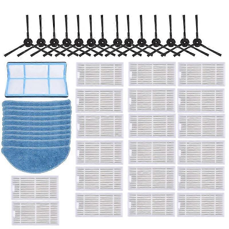 HEAP Filter Mop Cloth Side Brush for V5S Life V5 Pro X5 V3L V5 V3S V3S Pro V50 Robotic Vacuum Cleaner Parts