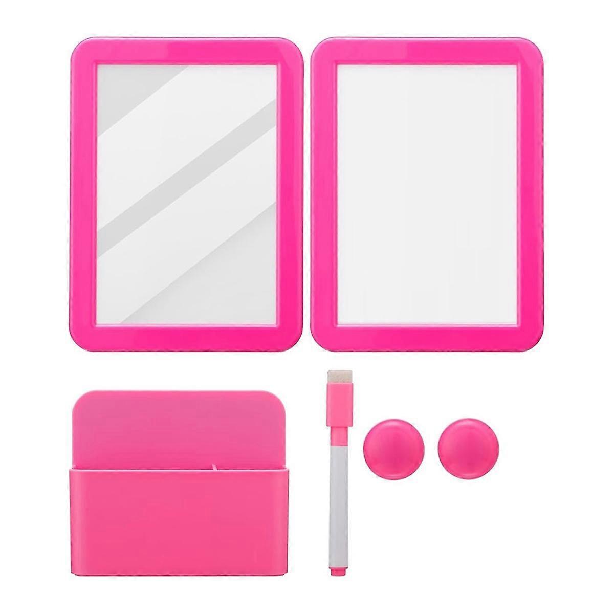 Locker Accessory Kit-Girl Back to School Supplie,Magnetic Whiteboard Mirror Dry Erase Marker Holder
