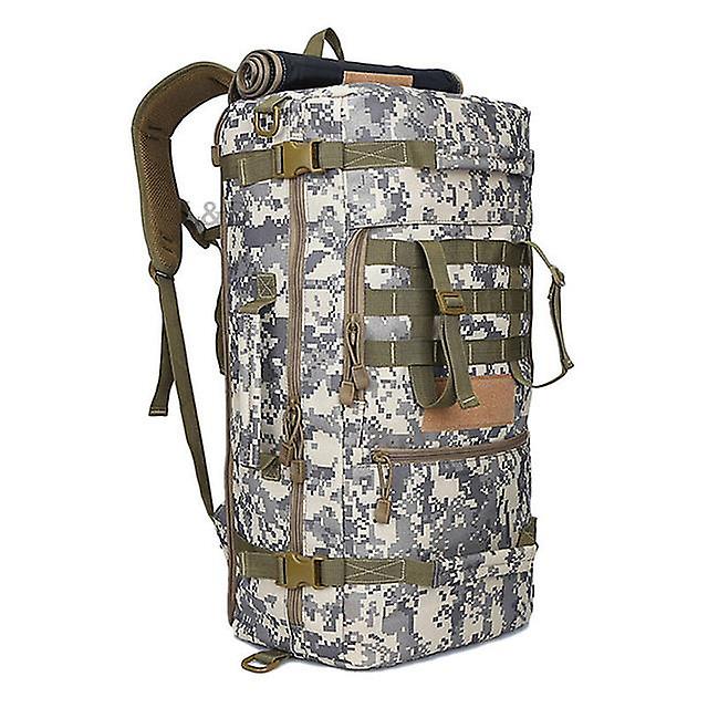 אריה מקומי 50l תרמיל טקטי צבאי טיול טיול קמפינג יום חבילת תיק כתף גברים בגדי ריקודים רגליים תיק אחורי חבילת מוצ'ילה פמינינה